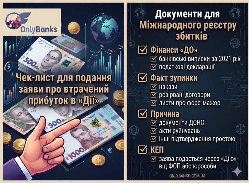 Гроші за «втрачений прибуток»: як ФОП та бізнесу подати заяву через «Дію»