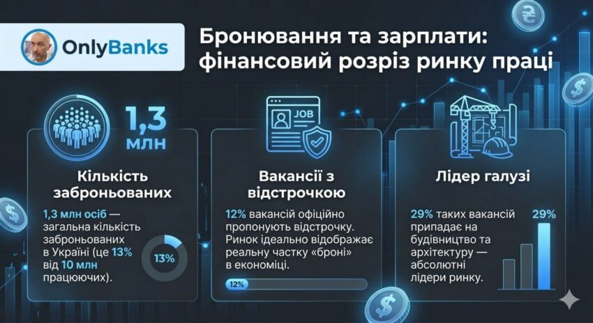 Бронювання та зарплати: фінансовий розріз ринку праці