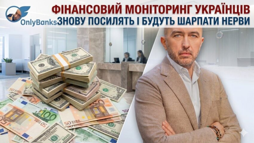 Фінансовий моніторинг українців знову посилять і будуть шарпати нерви