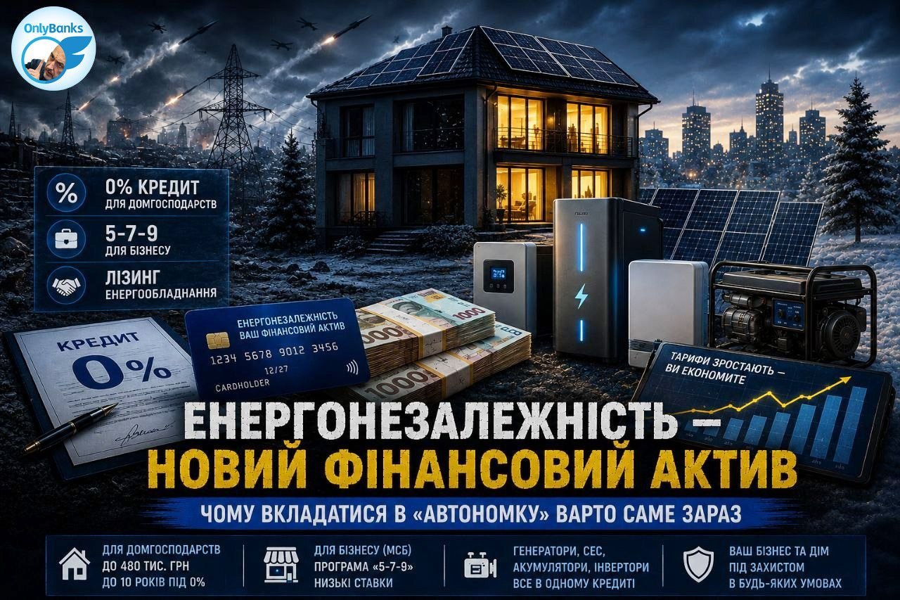 Енергонезалежність як фінансовий актив: чому вкладатися в «автономку» варто саме зараз