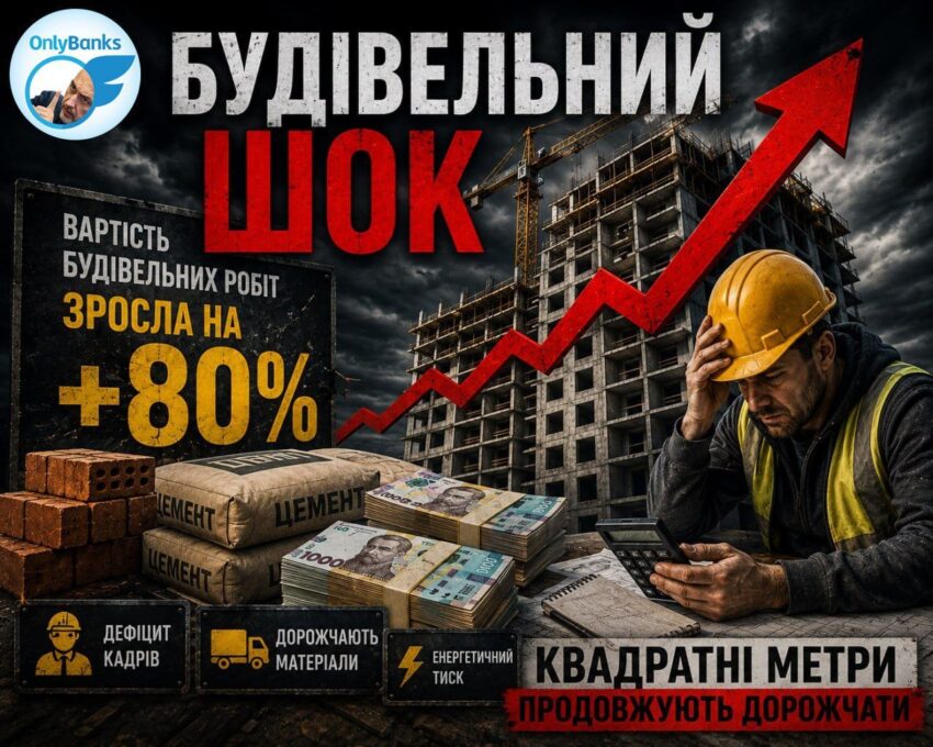 Будівельний шок: чому квадратні метри в Україні продовжують дорожчати