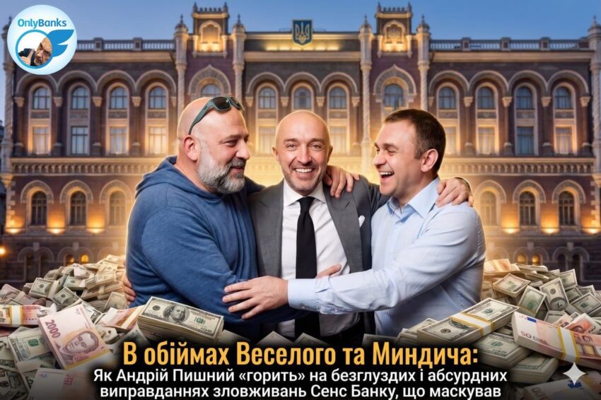 В обіймах Веселого та Міндіча.