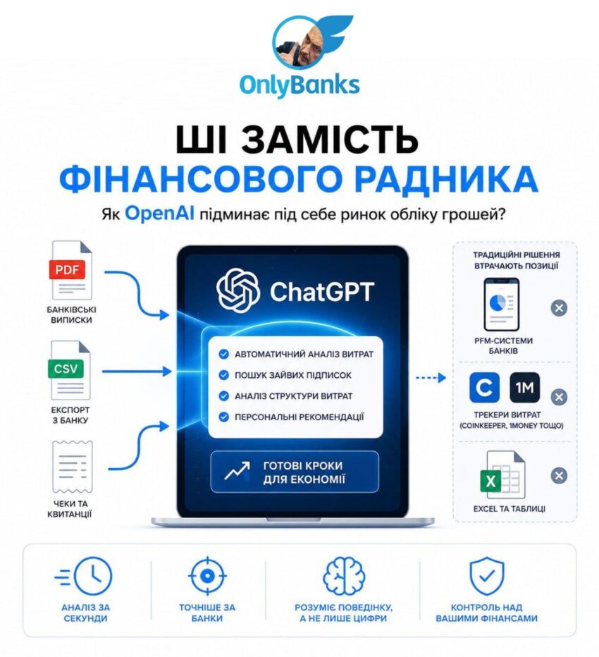 ШІ замість фінансового радника.