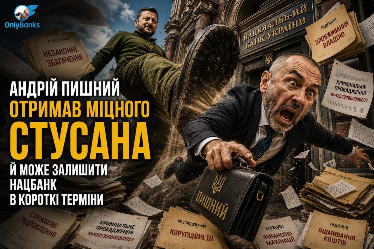 Андрій Пишний отримав міцного стусана й може залишити Нацбанк у короткі терміни