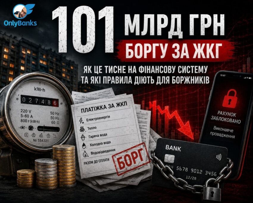 101 млрд грн боргу за ЖКГ: як це тисне на фінансову систему та які правила діють для боржників