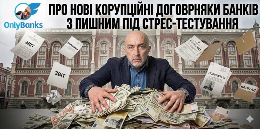 Про нові корупційні договорняки банків з Пишним під час стрес-тестування