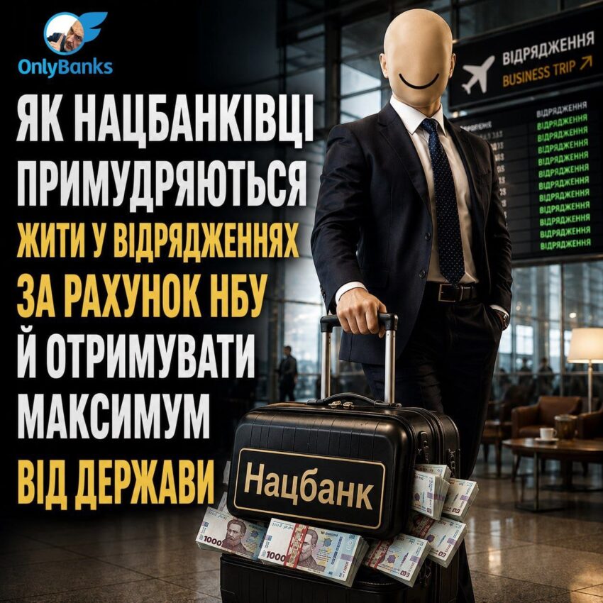 Як нацбанківці примудряються жити у відрядженнях за рахунок НБУ й отримувати максимум від держави