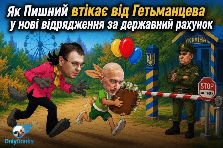 Як Пишний втікає від Гетьманцева у нові відрядження за державний рахунок
