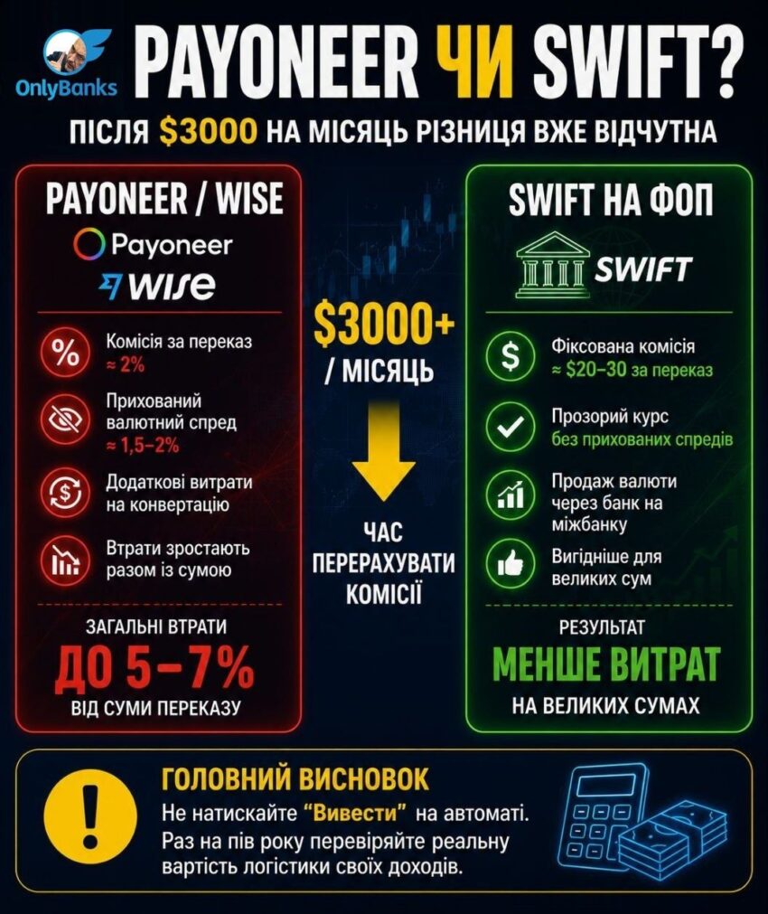 Ілюзія доларової зарплати: як ви непомітно втрачаєте до 10% доходу на комісіях