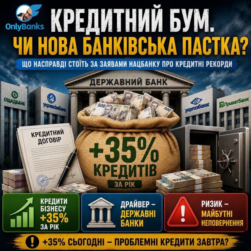 Що насправді стоїть за заявами Нацбанку про кредитні рекорди