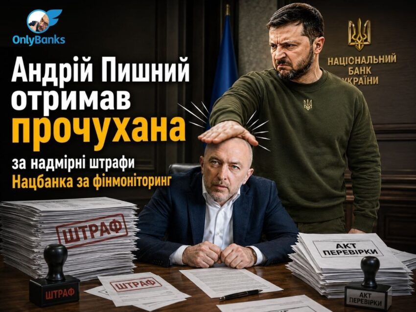 Андрій Пишний отримав прочухана за надмірні штрафи Нацбанку за фінмоніторинг