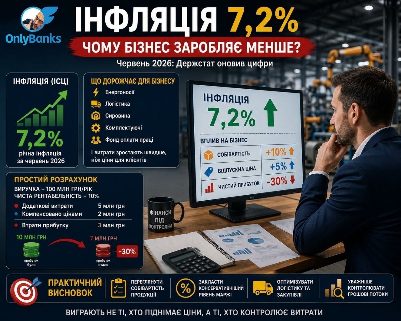 Червнева інфляція: Держстат оновив цифри.