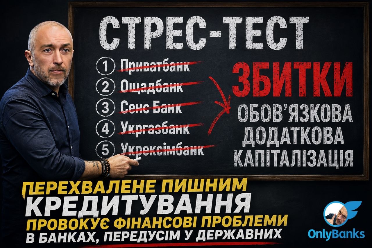 Перехвалене Пишним кредитування провокує фінансові проблеми в банках, передусім у державних