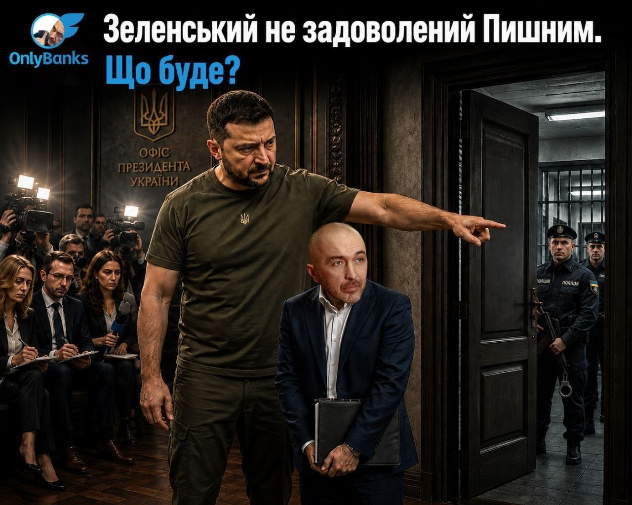 Зеленський незадоволений Пишним.