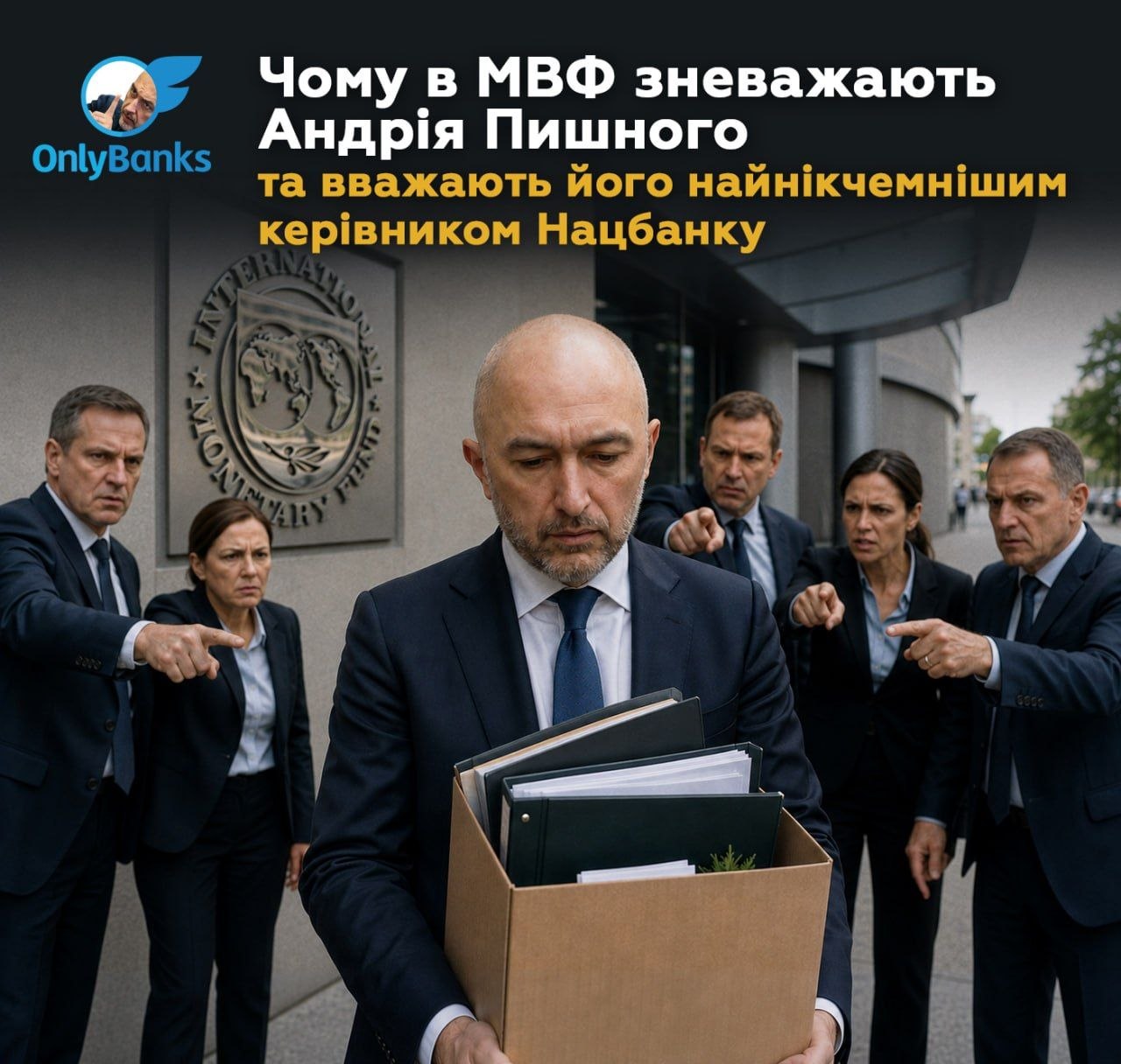Чому в МВФ зневажають Андрія Пишного та вважають його найнікчемнішим керівником Нацбанку