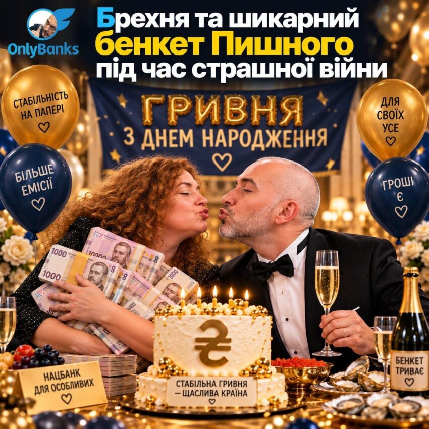 Брехня та шикарний бенкет Пишного під час страшної війни