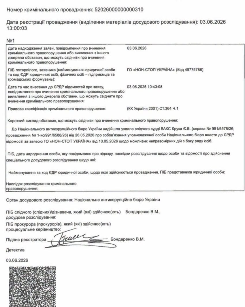 Нове кримінальне провадження щодо зловживань у Сенс Банку під прикриттям Андрія Пишного