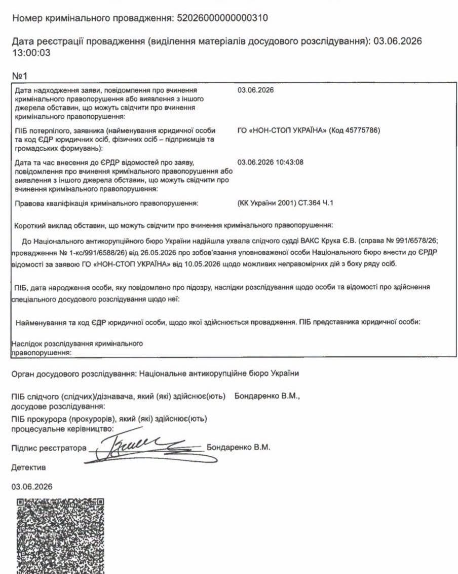 Нове кримінальне провадження щодо зловживань у Сенс Банку під прикриттям Андрія Пишного