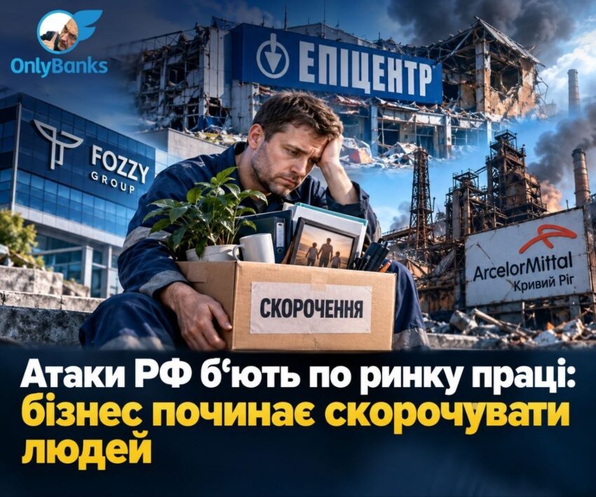 Атаки РФ б’ють по ринку праці: бізнес починає скорочувати людей