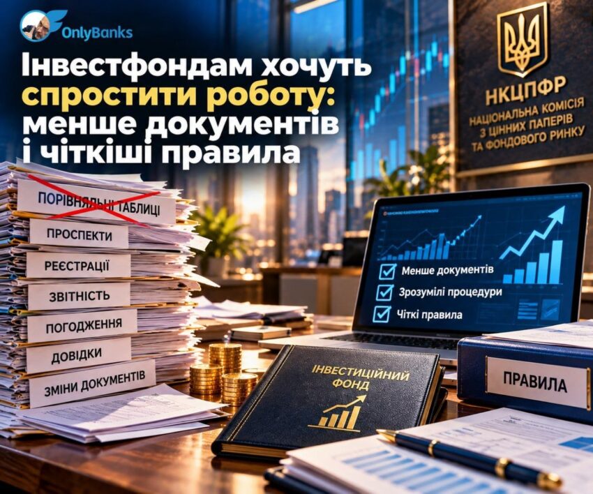 Інвестфондам хочуть спростити роботу: менше документів і чіткіші правила