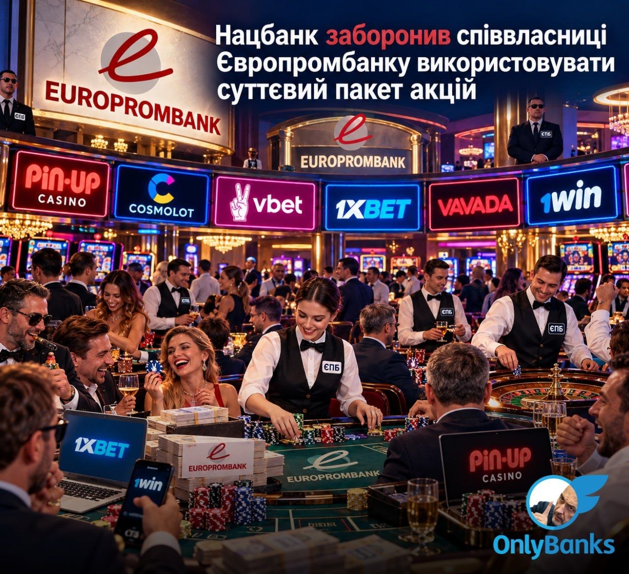 Нацбанк заборонив співвласниці Європромбанку використовувати суттєвий пакет акцій