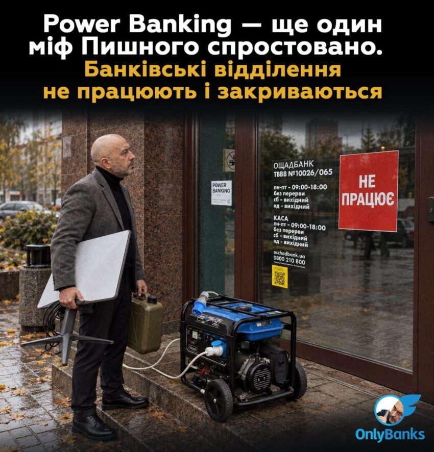 Power Banking — ще один міф Пишного спростовано.